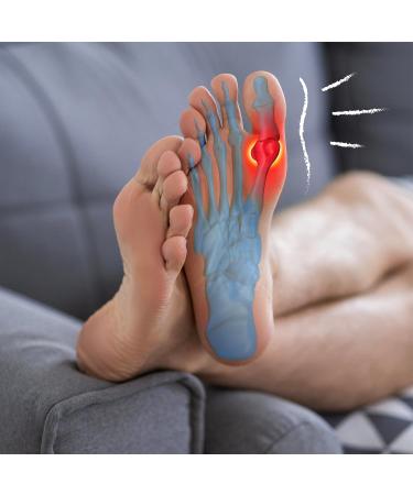 3 Pairs Gel Bunion Corrector Toe Protectors Straightener Separators - Set of 6pcs - Buy Online on GoSupps.com