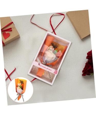 Angoily 3 Sets Rose Bouquet Box Rose Scented Wedding Favor Boxes Astetic Room Decor Flower Arrangement Soap Bridal Soap Bouquet Decoration Flower Box Artificial Bride - Buy Online on GoSupps.com