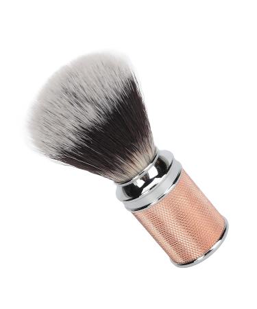 Beard Foaming Brush - Curved Handle for Easy Cleaning | Rose Gold Beard Care Tool - Buy Online on GoSupps.com