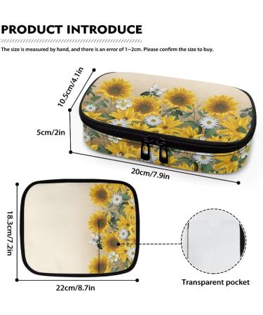 Sunflowers Diabetic Supplies | Insulin Travel Cooler Case for Pens & Glucose Monitors - Medication Cooler Bag - Buy Online on GoSupps.com