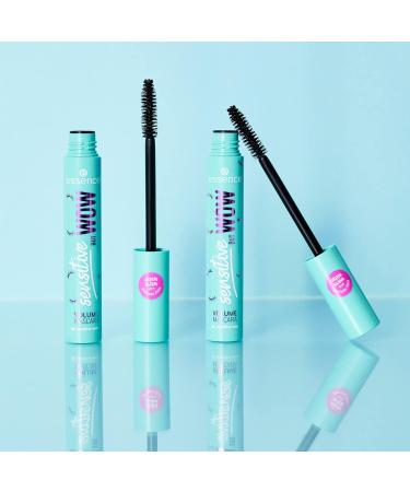 Essence Sensitive But Wow Volume Mascara 3-Pack | Long-Lasting Vegan Perfume-Free Perfect for Sensitive Eyes | Black 8.5ml - Buy Online on GoSupps.com