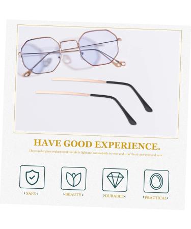 15 Pairs Replacement Glasses Legs & Accessories - Protective Brackets Screwdriver Kit Sunglasses Holders - Metal & Color Options for Men & Women - Buy Online on GoSupps.com