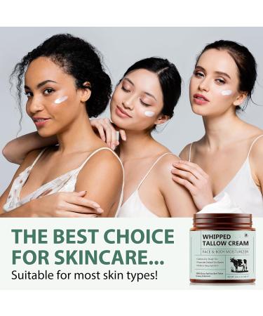 WHLH & WELL-BEING Beef Tallow for Skin Beef Tallow and Honey Balm All-Natural Ingredient Moisturizer for Face & Body Skin Care 1Pack - Buy Online on GoSupps.com