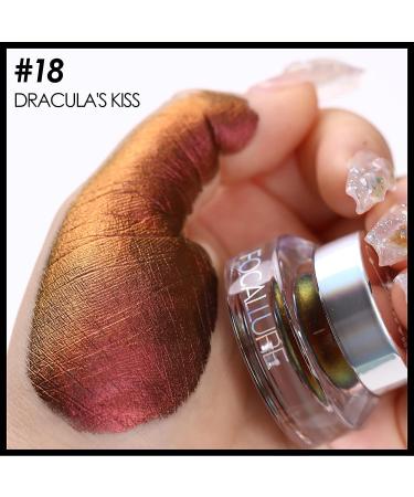 FOCALLURE Chameleon Cream Eyeshadow - Dracula's Kiss 18 | Intense Color Shifting, Highly Pigmented Metallic Shimmer - Buy Online on GoSupps.com