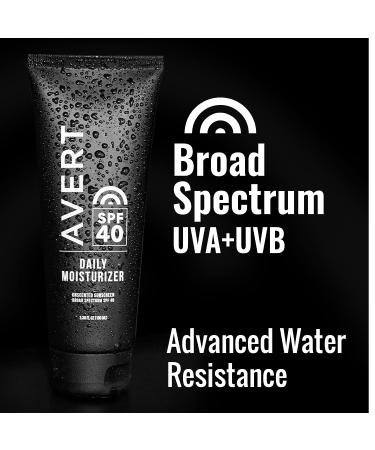 AVERT Moisturizer with SPF 40 | Unscented Face Sunscreen | Lightweight & Travel Size - Buy Online on GoSupps.com