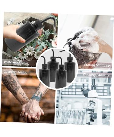 MAGICLULU 8 Pcs Elbow Cleaning Bottle Squeeze Bottles Eyelash Mascara Ketchup Bottle Hamster Plastic Flusher 17.5x6.2cmx2pcs Blackx2pcs - Buy Online on GoSupps.com