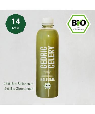 14-Day Organic Celery Cure - 14 Bottles of 500ml | All-Natural Additive-Free Regional Production - Buy Online on GoSupps.com