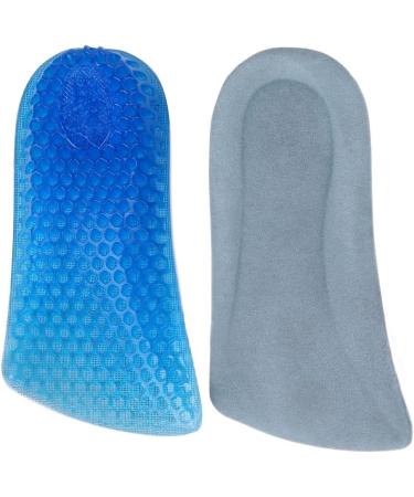 Buy uxcell Blue Silicone Heel Lift Pads - 2.5cm Height Increase Insoles for Comfortable Shoes | International Shipping Available - Buy Online on GoSupps.com