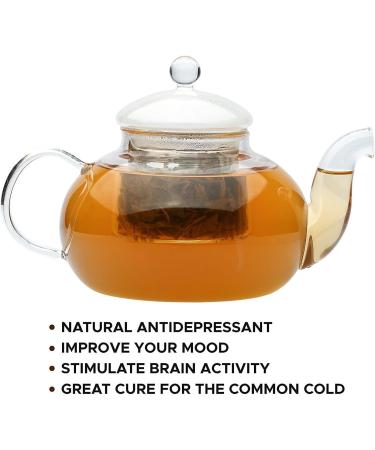 Tealyra - Imperial Jasmine Dragon Pearls - Loose Leaf Green Tea - Jasmine Green Tea with Pleasant Aroma and Tonic Effect - Best Chinese Green Tea - 100g (3.5-ounce) 100 g (Pack of 1) - Buy Online on GoSupps.com