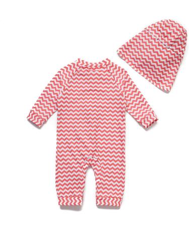 BONVERANO Baby Girls Swimsuit UPF 50+ Full-Length Zipper 2-3 Years - Buy Online on GoSupps.com