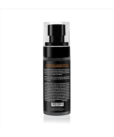 Aluminum-Free Cooling Deodorizing Toner Spray for Men - Ball Care with Tea Tree Oil & Vitamin B5 - 2 Pack Orange Creamsicle - Buy Online on GoSupps.com