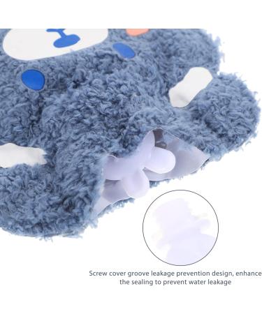 Stobok Hot Water Bag - Plush Cover Heat Bottle for Hot/Cold Therapy | Perfect Winter Warm-Up Gift for Bed & Waist - Buy Online on GoSupps.com