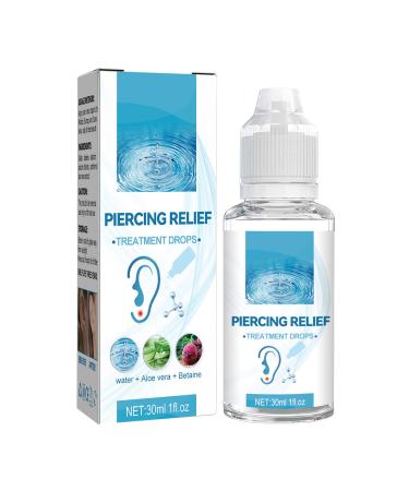Keloid & Bump Treatment Drops, Piercing Bump Treatment, Healing & Soothing Piercing Aftercare, Reduce the Size & Appearance of Scars, 1 Fl.oz