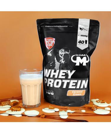 Buy Whey Protein Caramel Cream - 1000g Zip Bag | Premium Quality Free Shipping Worldwide - Buy Online on GoSupps.com