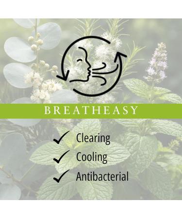 Absolute Aromas Breatheasy Aroma Inhaler with 100% Pure Natural Essential Oils - Eucalyptus Tea Tree Cajeput and Ravensara - Instant Congestion Relief for all your Chills - Buy Online on GoSupps.com