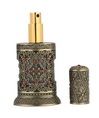 Perfume Bottle Aromatherapy Bottle Fragrance Containers Spray Essential Oil Container Vintage Glass Bottle Makeup Mister Men Ornaments Composite Material Travel Pure Dew