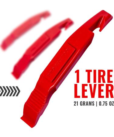 PRO BIKE TOOL Bike Tire Levers 3 Pack - Durable Tire Removal Tool for Road & Mountain Bikes - Red Bicycle Tire Lever for Flat Tire Repair - Buy Online on GoSupps.com