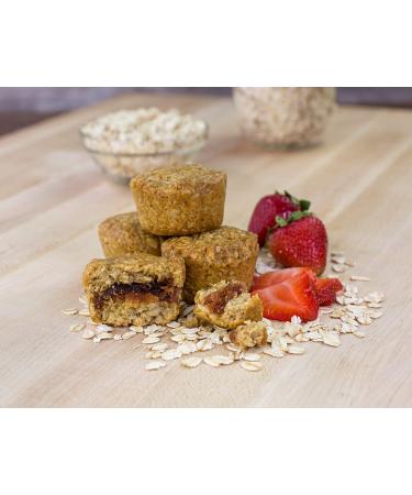 Bobo's Oat Bites Stuff'd Variety Pack - 30 Pack (1.3 oz Bites) - Gluten Free Whole Grain Rolled Oats - Buy Online on GoSupps.com