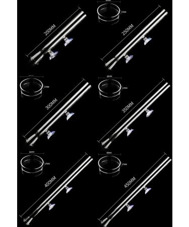 JJSJ Aquarium Feeding Tube 25/30/35/40/45 CM Glass Fish Tube Aquarium Feeding Tube Fish Shrimp with Fish Feeding Bowl with 2PCS Suction Cups (30Cm) - Buy Online on GoSupps.com