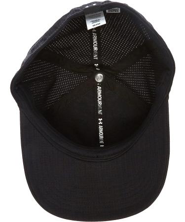 Under Armour Boys' ArmourVent Storm Adjustable Hat - Black/Pitch Gray (001), Small-Medium - Buy Online on GoSupps.com