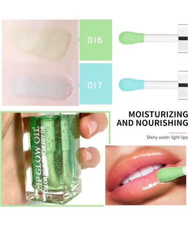 Prreal Tinted Lip Oil - Hydrating Plumping Gloss for Dry Lips (Green) - Buy Online on GoSupps.com