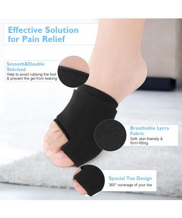 Forefoot Toe Ice Pack - Cold & Heat Therapy Gel for Ball of Foot Pain Relief | Plantar Fasciitis, Swelling, Bunions, Hallux Valgus | Healthrelife - Buy Online on GoSupps.com