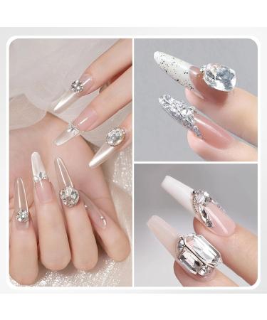 Rhinestone Glue Strong and Durable Adhesive 30g Nail Gel with Rhinestones | For Fabric Jewelry Adults Girls Home Indoor Outdoor Holidays Christmas Birthdays Salon - Buy Online on GoSupps.com