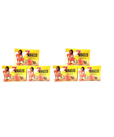 7 Miracles Carrot Bar Soap Set of 6 Carrote