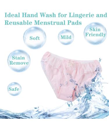 Bulk Laundry Detergent for Lingerie | Stubborn Blood Stain Remover & Period Panty Cleaner - 260ml - Buy Online on GoSupps.com
