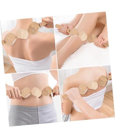 Healeved Wooden Massage Roller Stick - Meridian Muscle Roller Device for Manual Therapy & Relaxation Accessories - Buy Online on GoSupps.com