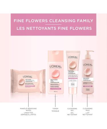 L Or al Paris Face Wash Fine Flowers Cleansing Milk with Rose & Jasmine Flower Extracts 400 ml Jasmine Rose 400 ml (Pack of 1) - Buy Online on GoSupps.com