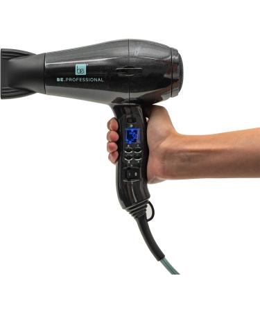 Be Professional Digital Blow Dryer Short Nozzle Pearl Black - Buy Online on GoSupps.com