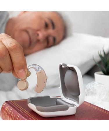Innovagoods Compact Retro Earphone Amplifier - Ergonomic Adjustable Volume & Cleaning Accessories - International Shipping Available - Buy Online on GoSupps.com