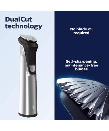 Philips Norelco MG7791/40 29-Piece Men's Grooming Kit - Beard, Head, Body, and Face Trimmer - No Blade Oil Needed - Buy Online on GoSupps.com