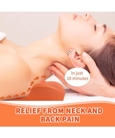 Smtelgance Trigger Point Massager: Ultimate Trapezius Massage Device for Neck & Shoulder Relief - Relax & Relieve Fatigue (Orange) | International Shipping Available - Buy Online on GoSupps.com