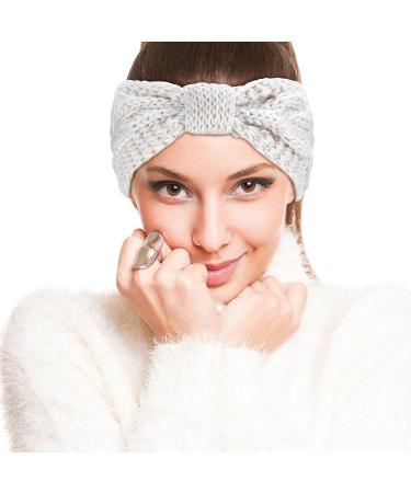 4-Piece Cable Knit Headband Set for Women and Girls - Beige, Pink, Black, Grey - Buy Online on GoSupps.com