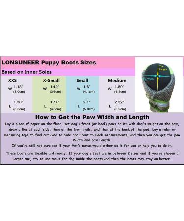LONSUNEER Dog Boots - Medium Bright Green | Breathable, Nonslip Soles, Reflective Straps - Buy Online on GoSupps.com