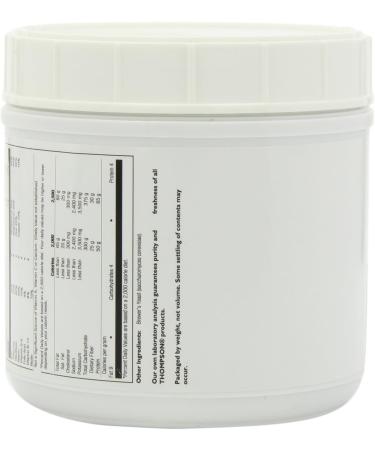 Thompson Nutritional Yeast Coarse Powder 1lb - Natural Jar | Vegan Superfood - Buy Online on GoSupps.com