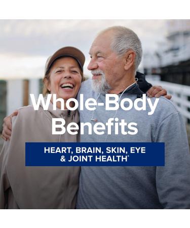 GNC Triple Strength Fish Oil Mini Omega 3 Supplement 1000mg EPA and DHA Supports Heart Brain Skin Eye and Joint Health 120 Mini Softgels - Buy Online on GoSupps.com