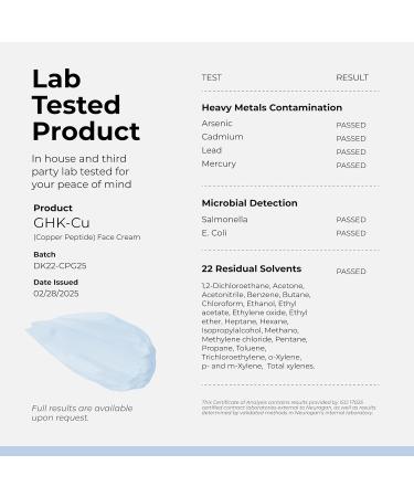 Neurogan GHK-Cu Copper Peptide Face Cream | 4% Peptides for Skin Firmness & Deep Hydration | Daily Facial Moisturizer with 2400 MG GHK-Cu 2oz - Buy Online on GoSupps.com