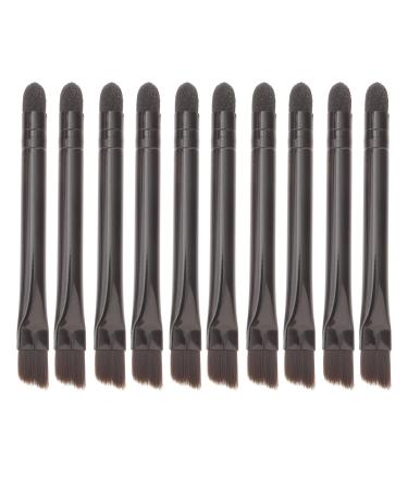 LALAFINA 10 Pcs Eye Shadow Brush Makeup Applicator Eyebrow Brush Applicator Makeup Brush Mix Lipstick Stick