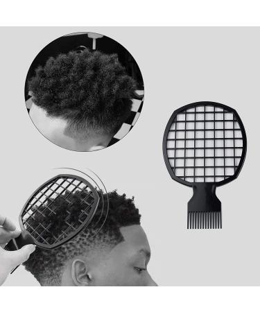 AUEAR Black Plastic Hair Coil Comb - Natural Curly Twist Brush (Twist Comb) 1 Count - Buy Online on GoSupps.com
