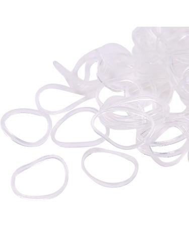3200 PCS Baby Girl's Clear Hair Ties Elastic Bands - Toddler Ponytail Holders - Buy Online on GoSupps.com