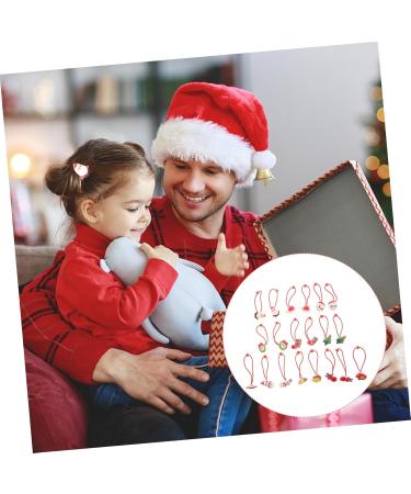 minkissy 10 Pairs Christmas Headband Christmas Ponytail Holders Kids Elastic Hair Holder Hair Tie Holder Scrunchy Hair Bands Christmas Tree Hair Ties Baby Holder Girl Child Abs Headgear - Buy Online on GoSupps.com