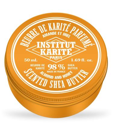 Institut Karit Paris 98% Pure Shea Butter Almond and Honey 50 ml