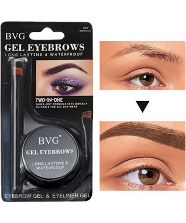 Eyebrow Trimmer Kit | Eyebrow Paint Kit Colored Brow Gel - Waterproof Brow Cream Long Lasting Beauty Tools Set with Eyebrow Brush Eye Makeup for Women Girls Pochy 06 - Buy Online on GoSupps.com