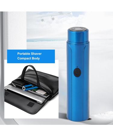 Buy Efficient Compact Cordless Electric Shaver - Fast Charging for Business Trips (Blue) | International Shipping Available - Buy Online on GoSupps.com