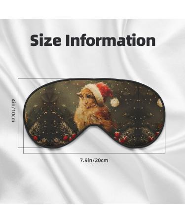 Merry Christmas Double-Sided Eye Mask | Soft Light-Blocking Sleep Enhancer - International Shipping Available - Buy Online on GoSupps.com