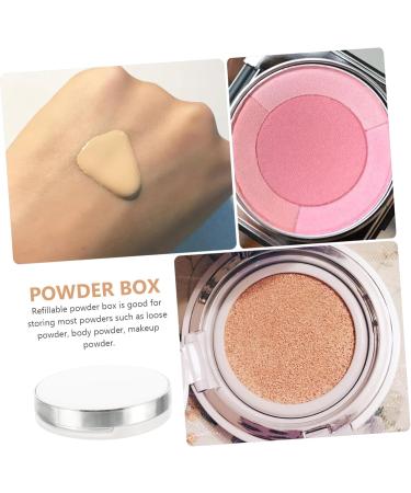 DOITOOL 2 Pcs Body Powder Cushion Foundation Case with Mirror Pack Loose Powder Travel - Buy Online on GoSupps.com