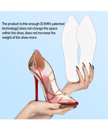 Buy Bionic Fascia Insoles - Silicone Self-Adhesive Comfort for High Heels | Non-Slip Anti-Odor | Transparent 2 Pairs (Size 39 - Buy Online on GoSupps.com